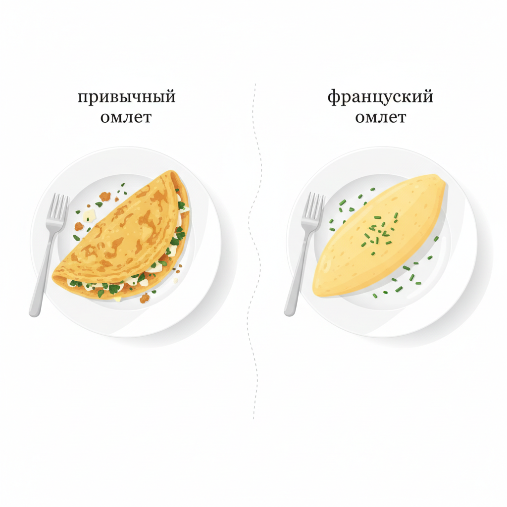 Чем французский омлет отличается от привычного — иллюстрация к статье «французский омлет рецепт»